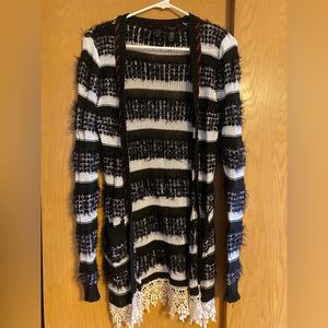 BKE Boutique Full Length Cardigan